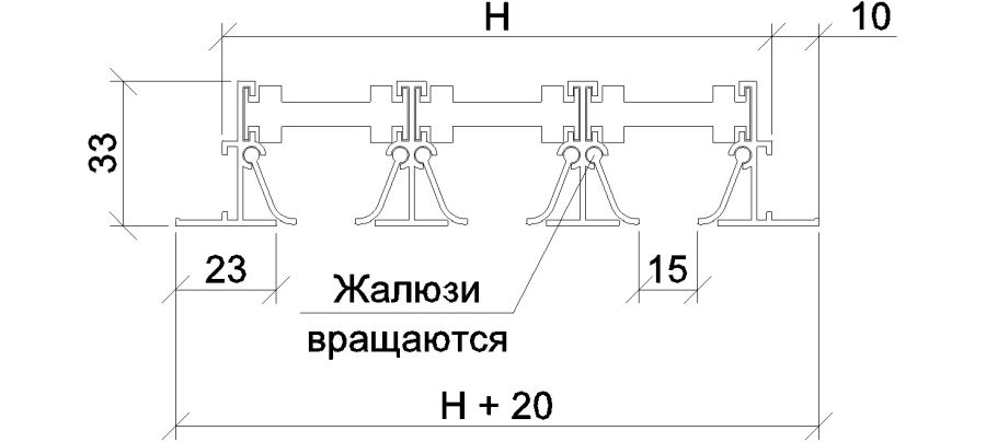 Двухщелевой линейный диффузор LD 88 мм - КЛІМАТ-ПРОФІ