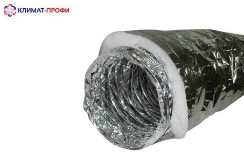 Повітропровід ізольований  20 "(508мм) гнучкий вентиляційний - Зображення 2