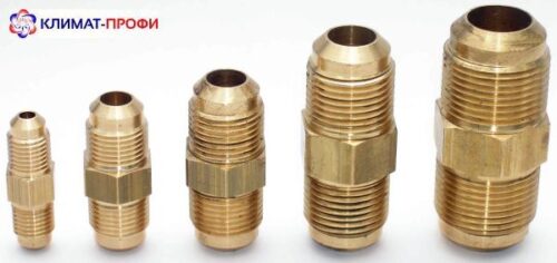 Штуцер соединительный латунь 3/4"-3/4" — изображение 2