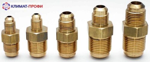 Штуцер з'єднувальний латунь 3/8"-1/4" - Зображення 2