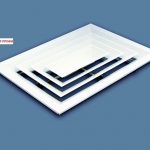 Потолочный диффузор  ПДКП   598 х 598 мм