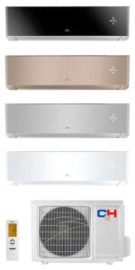 Инверторный кондиционер SUPREME CONTINENTAL S12FTXAL (WP. SC. BL. GD ) (Белый, серебро, черный, золото) — изображение 2