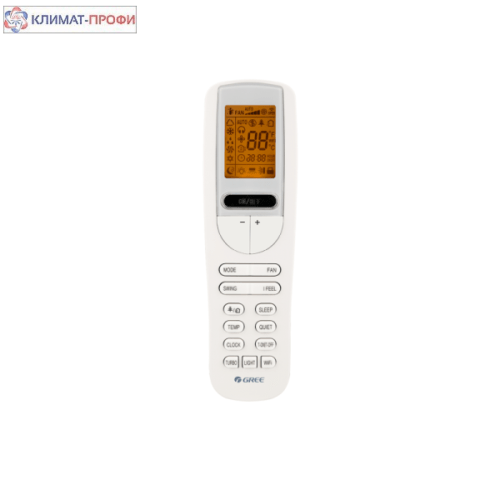 Инверторный Кондиционер Gree серии   Clivia DC inverter   GWH12AUCXB-K6DNA1A R32   BLACK Wi-Fi  −25°C ~ +50°C — изображение 3