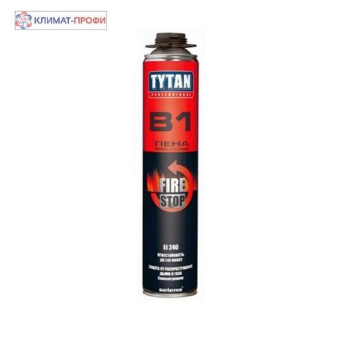 TYTAN PROFESSIONAL B1-Поліуретанова вогнестійка професійна монтажна піна - Зображення 1