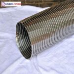 Гибкий шланг из нержавеющей стали с силиконовым уплотнением + 300 ° C