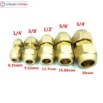 Штуцер соединительный латунь 3/4"-3/4" — изображение 3